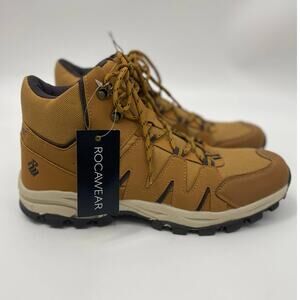 Rocawear Mens Hey Duke Brown Lace Up Boots NEW Size 11
